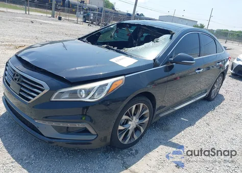 2015 Hyundai Sonata Limited 2.0T from USA, damaged, VIN 5NPE34AB1FH190620
